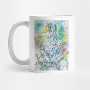 SWAMI VIVEKANANDA - watercolor portrait .3 Mug